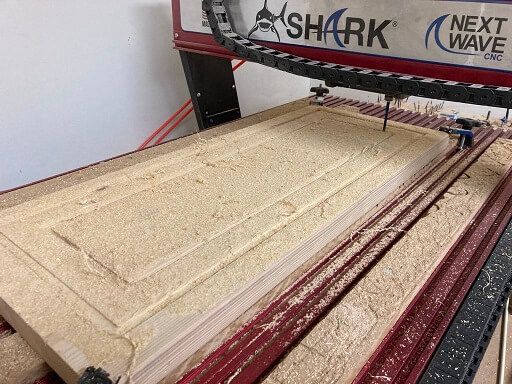 Cutting outside path